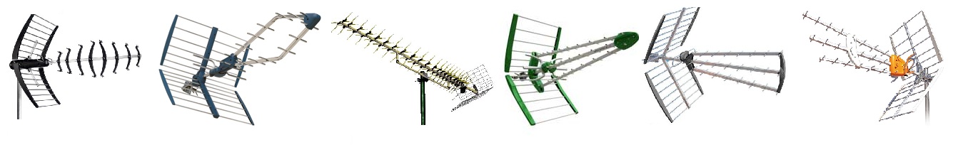 Антенны ДМВ для приёма цифровых каналов DVB-T2